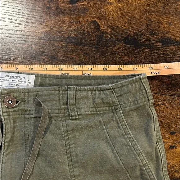REI double knee Olive Green Jogger Pants - Picture 11 of 12